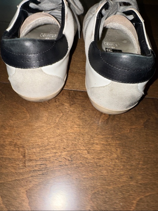 Golden Goose Womens White Leather SuperStar Sneakers - SIZE 37 - Picture 5 of 8